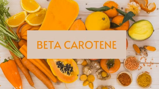 Pó de betacaroteno natural para suporte antioxidante e bem-estar