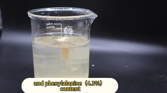 Intensificador de crescimento vegetal, aminoácidos hidrolisados em pó, fertilizante orgânico 80%